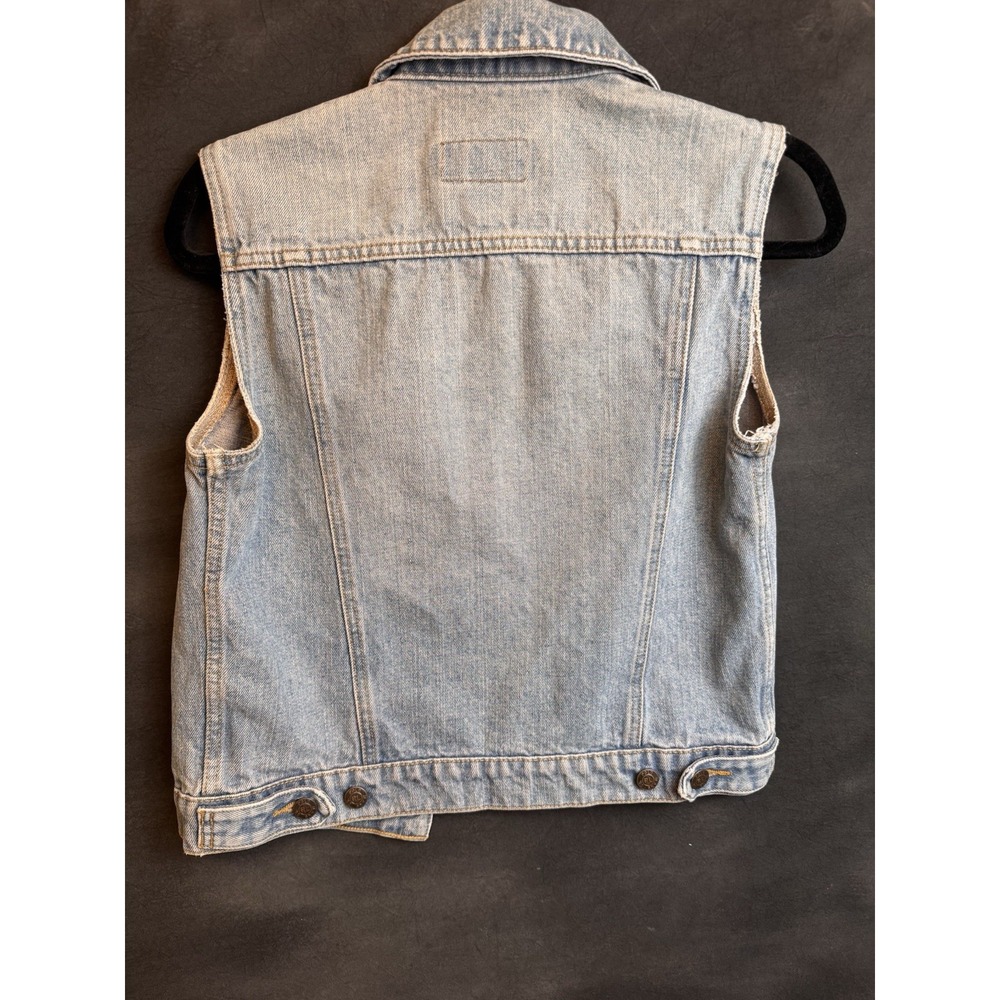 POLO JEANS CO. RALPH LAUREN Jean Vest Size Small‎ - Picture 5 of 8